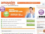 Amaysim 40% off UNLIMITED Mobile Plan ($23.94, Save $15.96 Once-off) Expires 24 May
