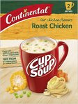 CONTINENTAL Cup-A-Soup Roast Chicken 2-Pack 75g $1.20 (RRP $2.20) + Delivery ($0 with Prime/ $39 Spend) @ Amazon AU