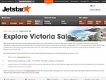 Jetstar - Explore Victoria Sale (Sydney to Melbourne [Avalon] - $39)