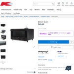ANKO Steam Oven $45 (Was $89) + Delivery ($0 C&C/ in-Store/ OnePass/ $65 Order) @ Kmart