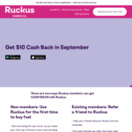 [NSW] $10 Cashback on First Fuel Purchase via App (New Customer Only, First Month Free, $5 Per Month Thereafter) @ Ruckus Energy