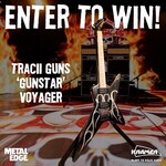 Win a Tracii Guns 'Gunstar' Voyager Guitar worth $1,400 from Metal Edge