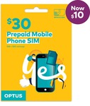 Optus Flex $30 Prepaid SIM Starter Kit (30GB, 30 Days Expiry) For $10 Delivered (Online Only) @ Optus