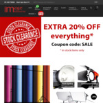 20% off Everything in-Stock: Photographic Lighting, Backdrops & Background Kits + Delivery ($0 MEL C&C) @ Image Melbourne