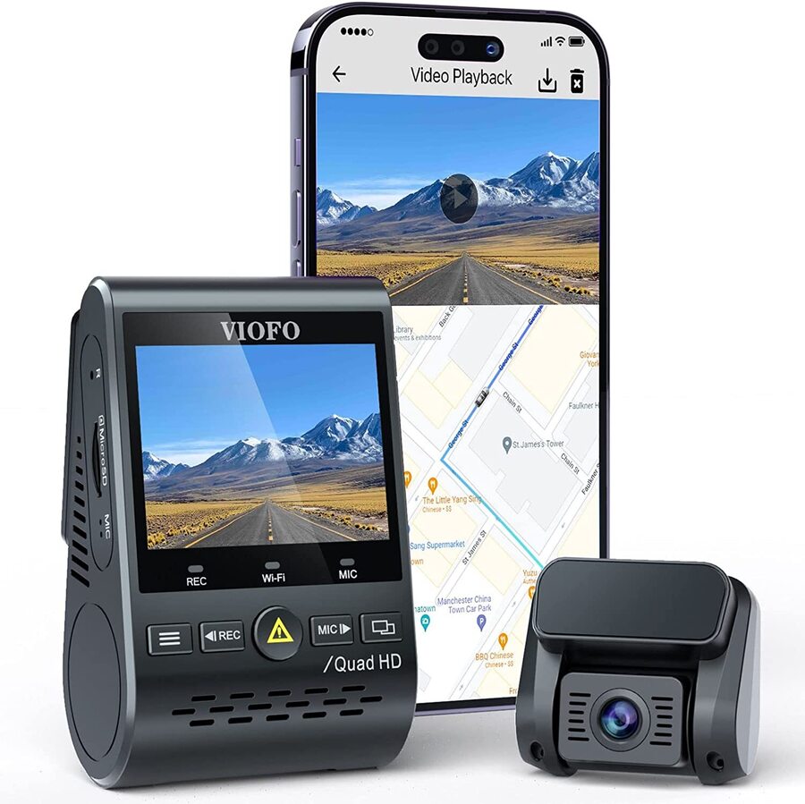 Prime Viofo A129 Plus Duo 2K 1440P 60fps 1080P 30fps Front And Rear prime-viofo-a129-plus-duo-2k-1440p-60fps-1080p-30fps-front-and-rear