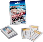 Monopoly Deal Card Game $4 + Delivery ($0 with Prime / $39 Spend) @ Amazon AU