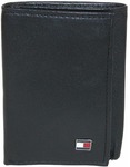 Tommy Hilfiger Men's Leather Credit Card Wallet Slim Trifold (Black) $29.99 + Shipping (Free with Kogan First) @Kogan