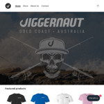 10% off Store Wide + Delivery @ Jiggernaut Fishing Apparel