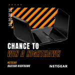Win a Netgear RAXE500 Nighthawk 12-Stream AXE11000 Tri-Band Wi-Fi 6E Router Worth $1,099 from Mwave