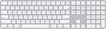 Apple Magic Keyboard with Touch ID & Numeric Keypad - US English - Silver $139 (RRP $249) Delivered @ Amazon AU