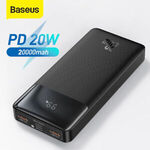Baseus 20000mAh Power Bank 20W Dual USB 2A1C out $29.74 ($29.04 eBay Plus) Delivered @ Khakiplaza eBay