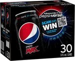 Pepsi Max and Pepsi (OOS) Cans 30x 375ml $21 ($18.90 S&S) + Delivery ($0 with Prime/ $39 Spend) @ Amazon AU