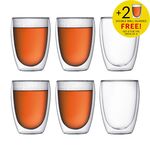 Bodum Pavina 6pcs Double Wall Glass 350ml (12oz) $48.55 for First Online Order Only (40% off + 10%) + $13 Shipping @ Bodum