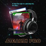 Win a Stealth Pro Headset and a Digital Copy of Star Wars: Jedi Survivor from Turtle Beach