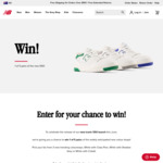 Win 1 of 5 Pairs of New Balance 550 Shoes from New Balance