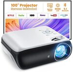Happrun 1080p Native Projector $88 Delivered @ PANJUN via Amazon AU