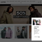 50% off Storewide + $10 Delivery ($0 with $150 Spend) @ Huffer