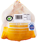 Broad Oak Farms Fresh Whole Chicken $3.99 Per kg @ ALDI