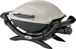 Weber Baby Q Titanium (Q1000) $295 (Was $369) + Delivery ($0 C&C/ in-Store) @ The Good Guys