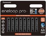 [Prime] Eneloop AAA 4 Pack $16 ($14.40 S&S), Pro AAA 4 Pack $18 ($16.20 S&S), AA 8 Pack $42.25 ($38.03 S&S) Posted @ Amazon AU