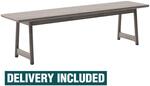 Mimosa Rustic Grey Teak Suna Bench $129 (RRP $229) Delivered / in-Store @ Bunnings Special Order