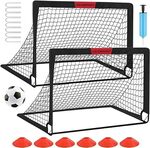 Kids Soccer Goals for Backyard Set of 2 4' x 3' $28.10 (Was $121) + Delivery ($0 w/ Prime/ $59 Spend) @ Amazon US via Amazon AU