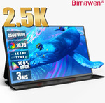 Bimawen 16" 2.5K IPS 144Hz Freesync Portable Monitor US$100.53 (~A$155.81) Delivered @ Cutesliving Store AliExpress