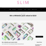 Win a WhiteGlo Pack Valued at $210 from Slim Magazine