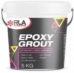 [Short Dated] RLA Epoxy Grout 5kg $49 (RRP $197.95) / 3 for $98 Delivered @ South East Clearance