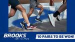 Win 1 of 10 Pairs of Brooks Footwear Worth up to $349.95 from Brooks Running