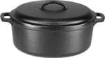 [PRIME] Amazon Basics 6.6l Pre-Seasoned Cast Iron Dutch Oven w/ Lid + Handles $59.90 Delivered @ Amazon AU