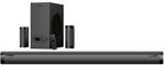 [eBay Plus] Pure Acoustics 5.1 Channel Soundbar w/ Subwoofer/Wireless Speakers - Black $139.30 Delivered @ kg Super Store eBay