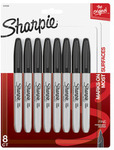 Sharpie 8 Pack $7.50 @Coles Online