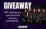 Win a Backstage Pass + Guitar Lesson with HAMMERFALL from Mixdown Magazine