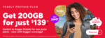 365-Day Kogan Mobile Prepaid Plans: 200GB for $139 (Was $180), 300GB for $169 (Was $279)& 500GB for $300@ Kogan Mobile(Vodafone)