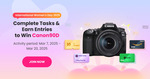 Win a Canon90D, 1 of 2 Amazon Gift Card, 1 of 3 Spotify Gift Cards from HitPaw