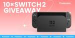 Win 1 of 10 Nintendo Switch 2 Consoles from Transnovo