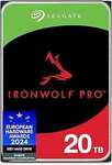 Seagate IronWolf Pro 20TB NAS Internal Hard Drive HDD $611.09 Delivered @ Amazon UK via AU