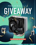 Win a Freezer 8 CPU Cooler Model of Choice from Arctic