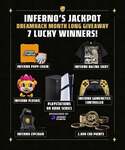 Win a PS5 or Xbox or 1 of 6 Minor Prizes from Inferno's Dreamhack