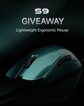Win an EWEADN S9 Parrot Green Mouse from EWEADN