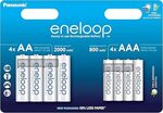 [Prime] Panasonic Eneloop Ready-to Use Ni-MH Battery, 8-Pack with 4 AA + 4 AAA $29.11 Delivered @ Amazon DE via AU