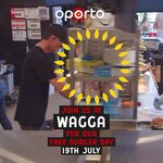 [NSW, VIC] 500 Free Burgers from 12pm Saturday (19/7) @ Oporto (Orange, Wagga Wagga & Sunbury)