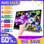 SFZ 14.1" FHD Portable Touchscreen Monitor US$48.32 (~A$74.46) Delivered @ SFZ Selected Store AliExpress