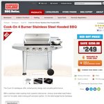 Barbeque Gas Grill (Barbeques Galore) $249. Save $250, Instore Only