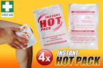 4x First Aid Instant Hot Pack $6.98 Delivered No Pickup Limited Stock