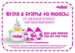 Moochi - Buy One Get One Free (NSW)(George St or Centrepoint)