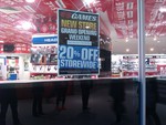EB Games World Square Sydney 20% Off Storewide till Tuesday 18th June