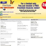 Free Abbot FreeStyle Insulinx for Diabetics on Insulin