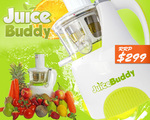 Juicebuddy Cold Press Juicer at $129.99 + $13.95 Shipping, Ends tonight on Zazz.com.au
